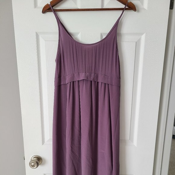 SOLD-Aritzia Wilfred Bisous Silk Dress - Picture 1 of 6